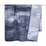 Reduzierte Blaue Moderne Pad Kuscheldecken & Wohndecken aus Baumwollmischung 150x200 