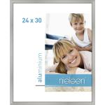 Silberne Nielsen Design Bilderrahmen matt aus Aluminium 24x30 