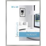 Silberne Nielsen Design Bilderrahmen matt aus Aluminium 30x40 