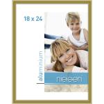 Goldene Nielsen Design Bilderrahmen aus Aluminium 18x24 