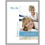 Silberne Nielsen Design Bilderrahmen aus Aluminium 18x24 