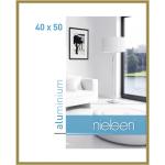 Goldene Nielsen Design Bilderrahmen aus Aluminium 40x50 