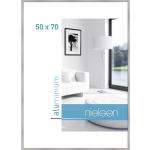 Silberne Nielsen Design Bilderrahmen matt aus Aluminium 50x70 