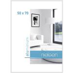 Weiße Nielsen Design Bilderrahmen glänzend 50x70 