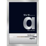 Silberne Nielsen Design Bilderrahmen aus Aluminium 10x15 