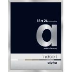 Silberne Nielsen Design Bilderrahmen aus Aluminium 18x24 