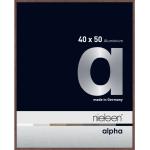 Braune Nielsen Design Bilderrahmen aus Aluminium 40x50 