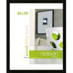 Schwarze Moderne Nielsen Design Bilderrahmen aus Massivholz 40x50 