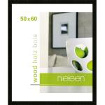 Schwarze Moderne Nielsen Design Bilderrahmen aus Massivholz 50x60 
