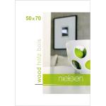 Weiße Moderne Nielsen Design Bilderrahmen aus Massivholz 50x70 