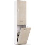 Reduzierte Braune Moderne Wäscheschränke aus Holz Breite 0-50cm, Höhe 0-50cm 