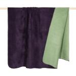 Auberginefarbene Moderne Pad HOBART Kuscheldecken & Wohndecken aus Textil 150x200 