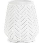 Weiße 26 cm Riviera Maison Runde Windlichter aus Keramik 