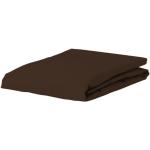 Schokoladenbraune ESSENZA HOME Bio Nachhaltige Spannbettlaken & Spannbetttücher aus Jersey 100x200 