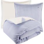 Blaue Moderne Tommy Hilfiger Bettwäsche Sets & Bettwäsche Garnituren aus Baumwolle 135x200 