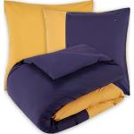 Goldene Tommy Hilfiger Block Bettwäsche Sets & Bettwäsche Garnituren strukturiert aus Baumwolle 135x200 
