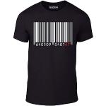 47 Barcode T-Shirt - Inspired by Hitman Agent Assassin Game Black XL