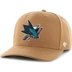 Kamelbraune 47 Brand San Jose Sharks Snapback-Caps für Herren Einheitsgröße 
