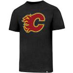 47 NHL T-Shirt Calgary Flames Club Logo Brand Eishockey (X-Large)