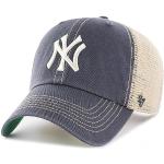 Marineblaue Vintage New York Yankees Snapback-Caps mit New York Motiv für Herren Einheitsgröße 