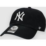 Schwarze 47 Brand New York Yankees Herrenschirmmützen aus Baumwolle 