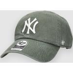 Grüne Unifarbene 47 Brand New York Yankees Damenschirmmützen aus Baumwolle 