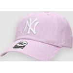 Pinke 47 Brand New York Yankees Damenschirmmützen aus Baumwolle 