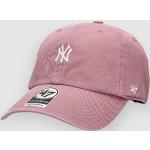 Pinke Bestickte 47 Brand New York Yankees Herrenschirmmützen aus Baumwolle 