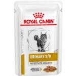 48x85 g Royal Canin Urinary Moderate Calorie Morsels in Gravy