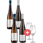 Halbtrockene Deutsche Riesling Weißweine Sets & Geschenksets Rheingau 