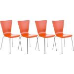 Orange CLP Trading Konferenzstühle & Besucherstühle 4-teilig 