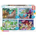 4er-Set Puzzles, 50-150 Teile „Multi 4“ Disney CLASSICS EDUCA