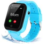 Wasserdichte Runde Smartwatches aus Silikon mit Touchscreen-Zifferblatt mit Anruf-Funktion mit LTE für Kinder 