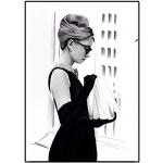 4Good Epictures Audrey Hepburn Poster A3 und A4 Breakfast at Tiffany's Bild Bilder Set Wohnzimmer Schlafzimmer WBE2-A4