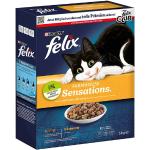 Felix Katzenfutter Sensations Trockenfutter für Katzen mit Huhn 