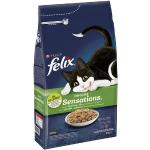 Felix Katzenfutter Sensations Inhome Trockenfutter für Katzen mit Huhn 