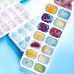 Rosa Quadratische Eiswürfelformen & Eiswürfelbereiter aus Kunststoff lebensmittelecht 