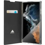 Schwarze Samsung Galaxy S23 Hüllen Art: Flip Cases mit Bildern aus Kunstleder klappbar 