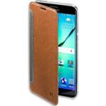 Braune Samsung Galaxy S6 Cases Art: Flip Cases aus Kunstleder klein 