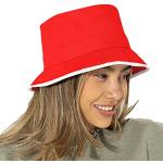 Reduzierte Rote 4sold Schlapphüte für Herren Einheitsgröße für den für den Sommer 