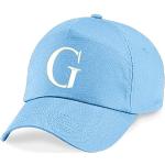 Blaue Bestickte 4sold Basecaps für Kinder & Baseball-Caps für Kinder aus Baumwolle für Mädchen 