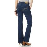 4Wards Jeans NEU Gr.34-36 Damen Stretch Bootcut Tinted Blau Used Samba Hose L32