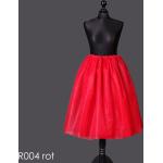 Rote Midi Festliche Röcke aus Tüll für Damen Größe XS Große Größen 