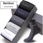 Anthrazitfarbene Business Kompressionsstrümpfe & Stützstrümpfe aus Bambusfaser Handwäsche für Herren Größe 39 