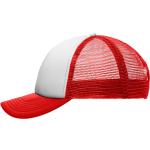Rote Trucker Caps für Kinder aus Mesh 
