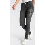 Reduzierte Schwarze Bruno Banani 5-Pocket Jeans aus Denim für Damen Größe M 