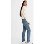 Reduzierte Blaue LEVI'S 501 5-Pocket Jeans aus Denim für Damen Größe XS 