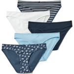 Reduzierte Hellblaue TCHIBO Bio Nachhaltige Damenslips & Damenpanties aus Baumwolle Größe S 