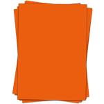 Oranges Modernes Designpapier DIN A4, 90g, 50 Blatt aus Papier 