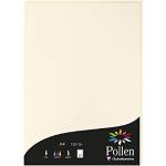 Elfenbeinfarbene Clairefontaine Pollen Briefpapier & Briefbögen DIN A4, 120g, 50 Blatt 